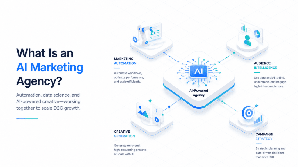 What Is an AI Marketing Agency for D2C Brands — And Do You Actually Need One?
