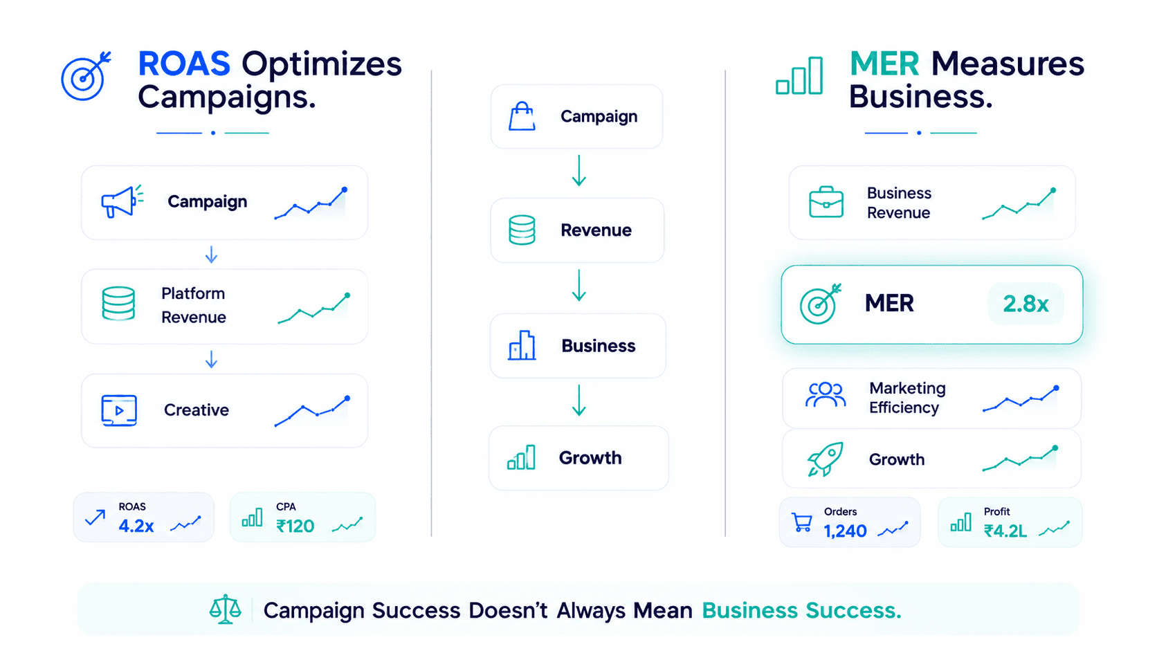 MER vs ROAS: Which Metric Should D2C Brands Actually Use to Make Decisions?